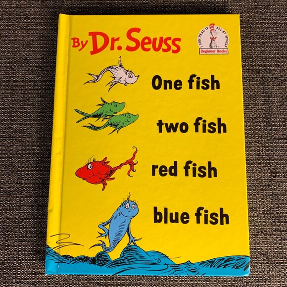 Dr. Suess Book Lot (9) - green eggs hop on pop one fish eastman beginner books - Picture 12 of 14